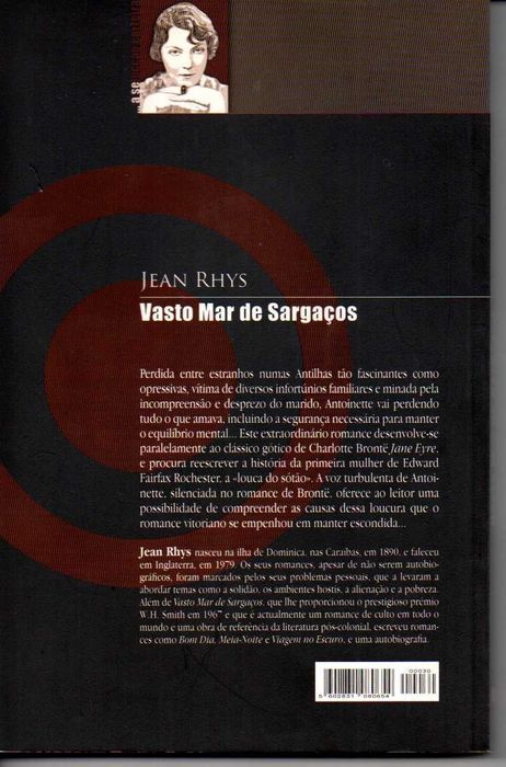 Livro - Vasto Mar de Sargaços - Jean Rhys