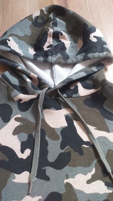 Bluza moro z kapturem H&M rozmiar S