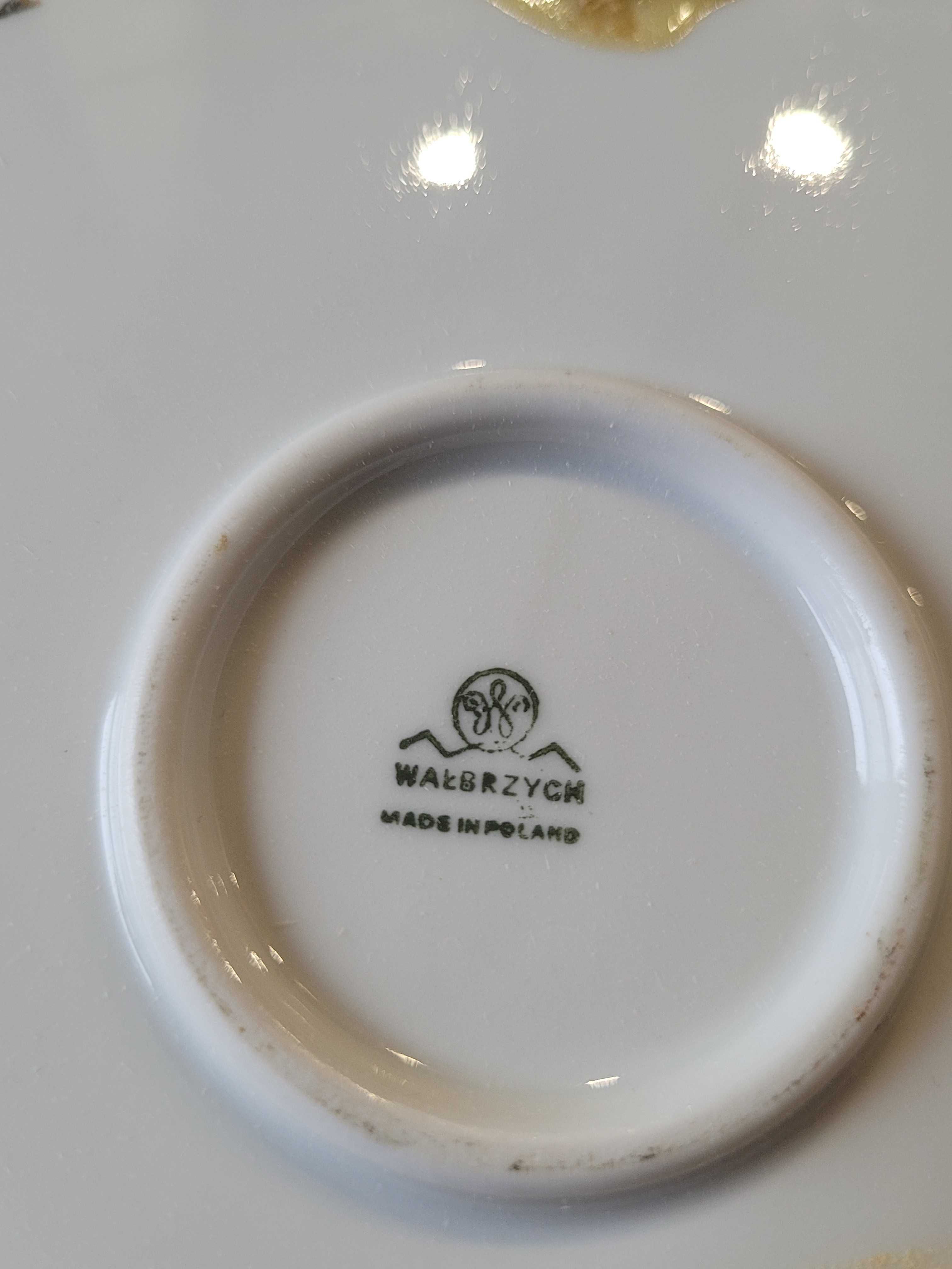 Wisłoka Dębica zapasy duży talerz porcelana Wałbrzych