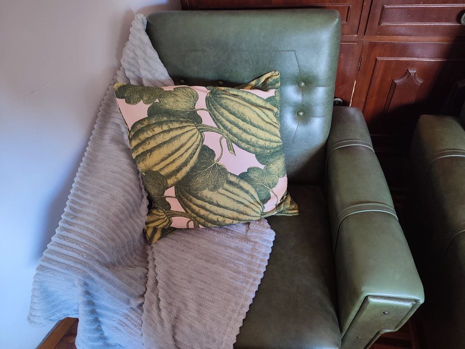 Poltronas confortáveis e sem rasgo