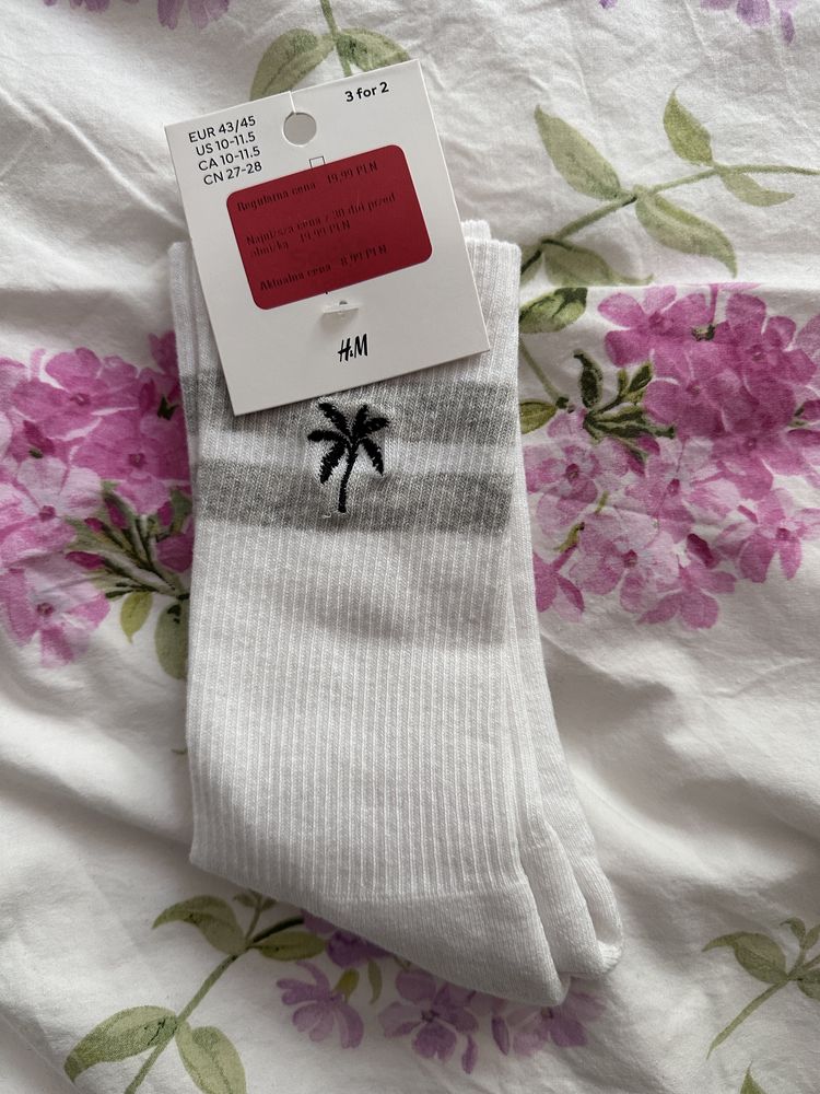 Para skarpet, nowe z metką meskie 43/45 h&m