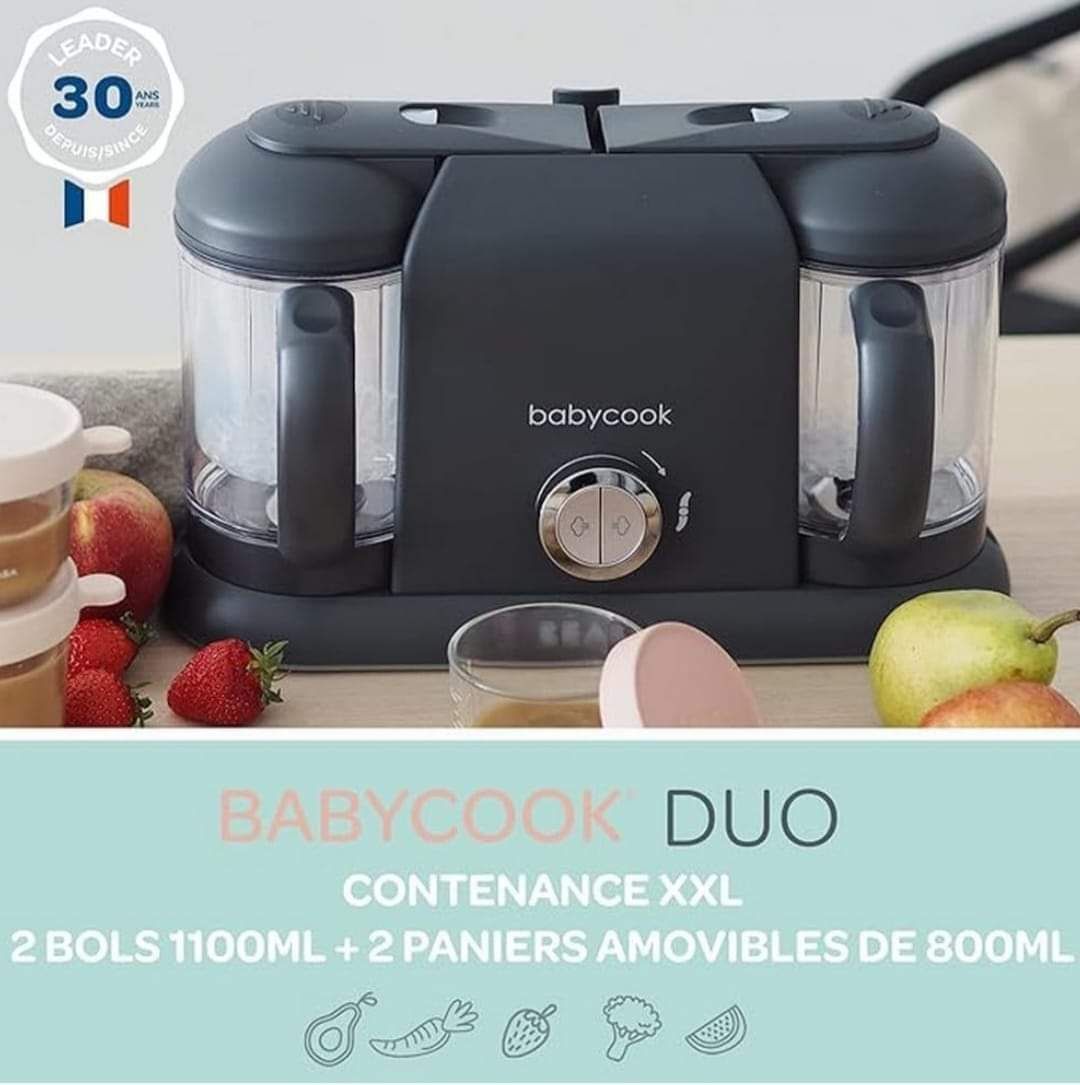 BÉABA, Babycook Duo, Baby Blender 4 w 1 parowar