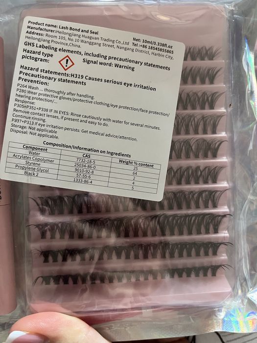 Накладні вії набір для нарощуванн вій вії пучки 3Д