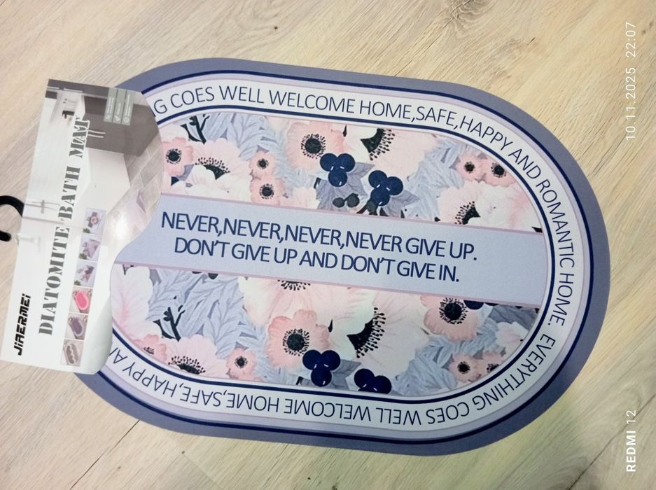 Szybkoschnący dywanik/mata łazienkowa