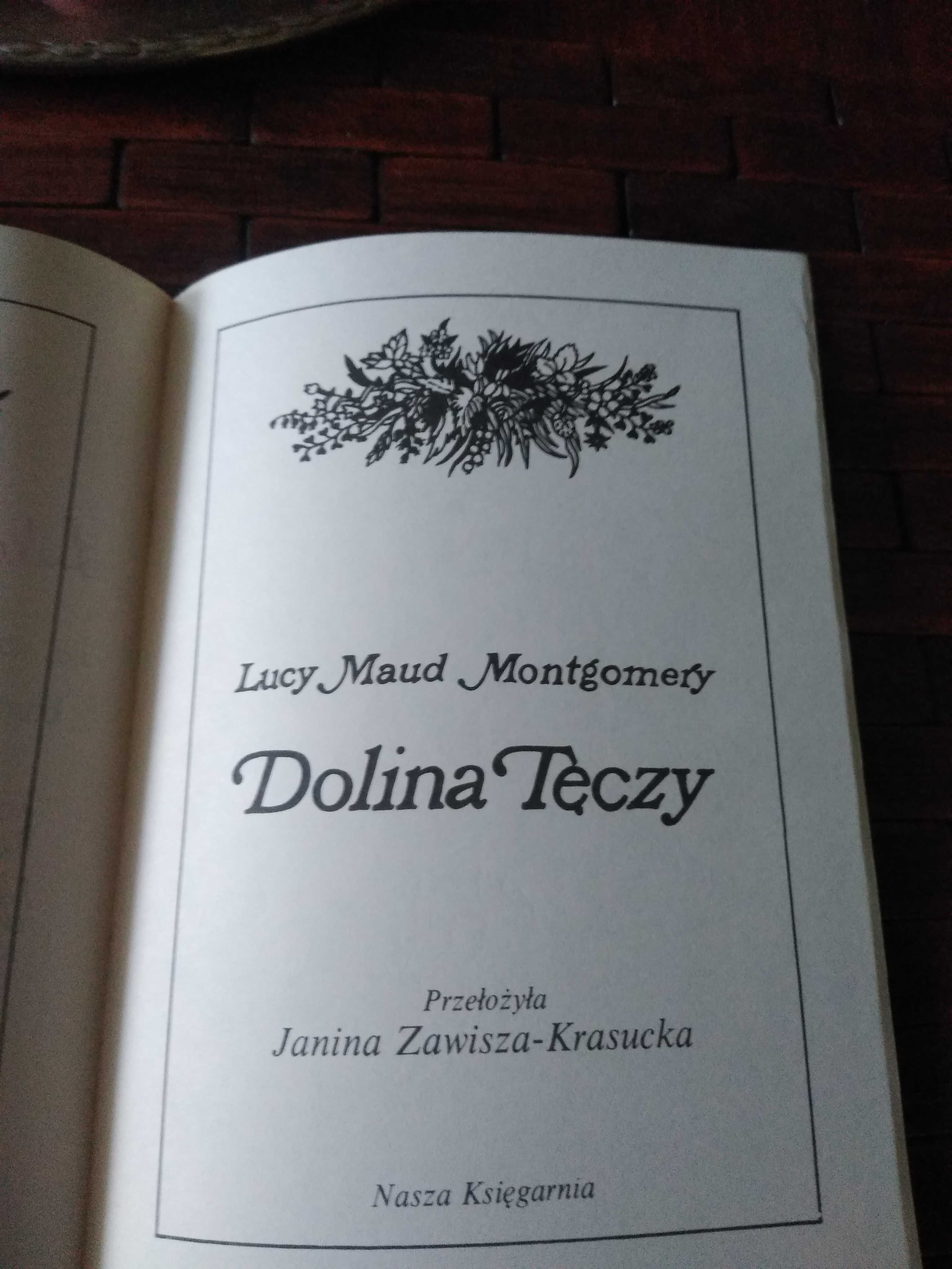 Montgomery  książki z serii Ani z Zielonego wzgórza