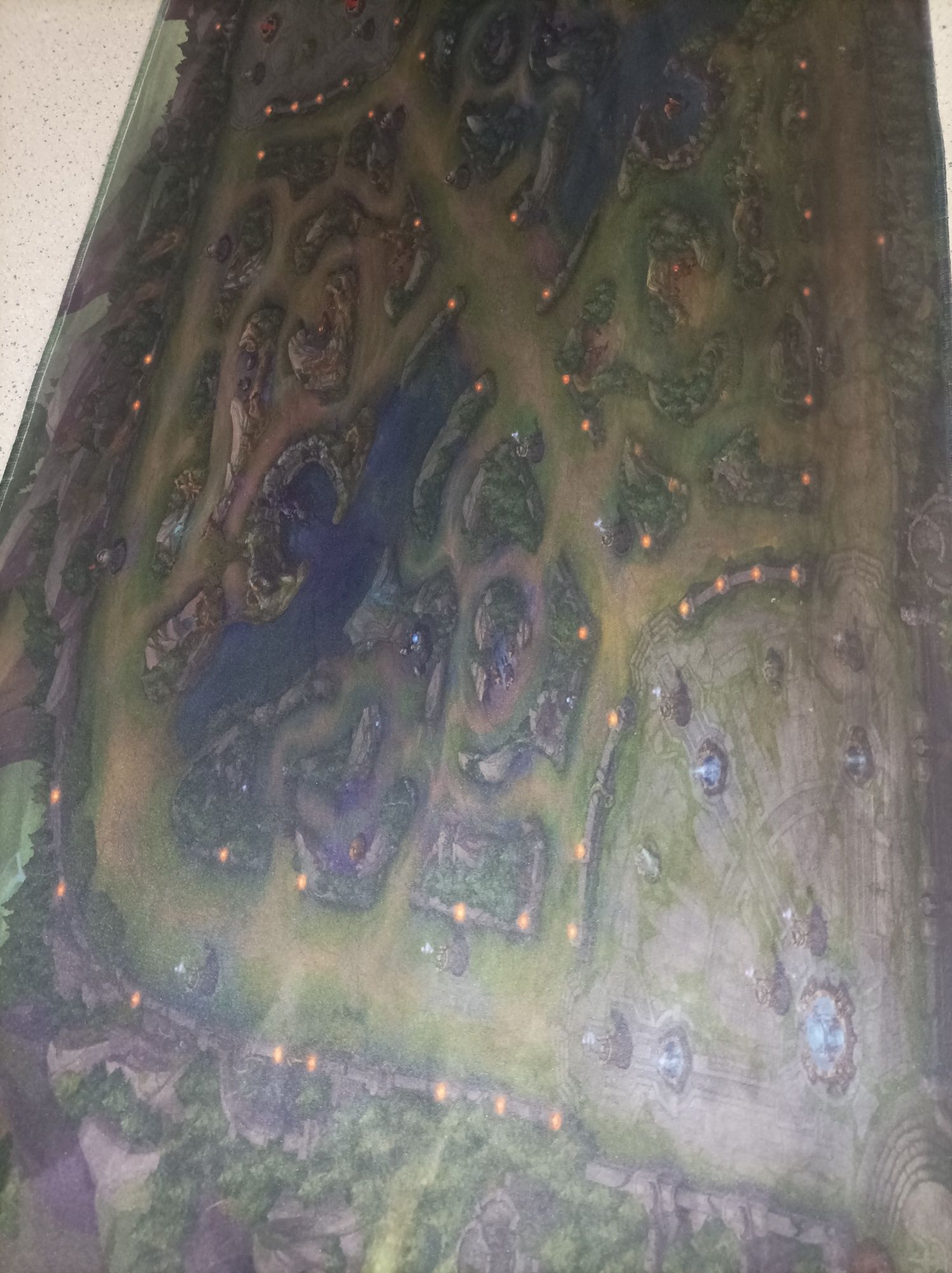 Podkładka pod mysz league of legends mapa summoner s Rift