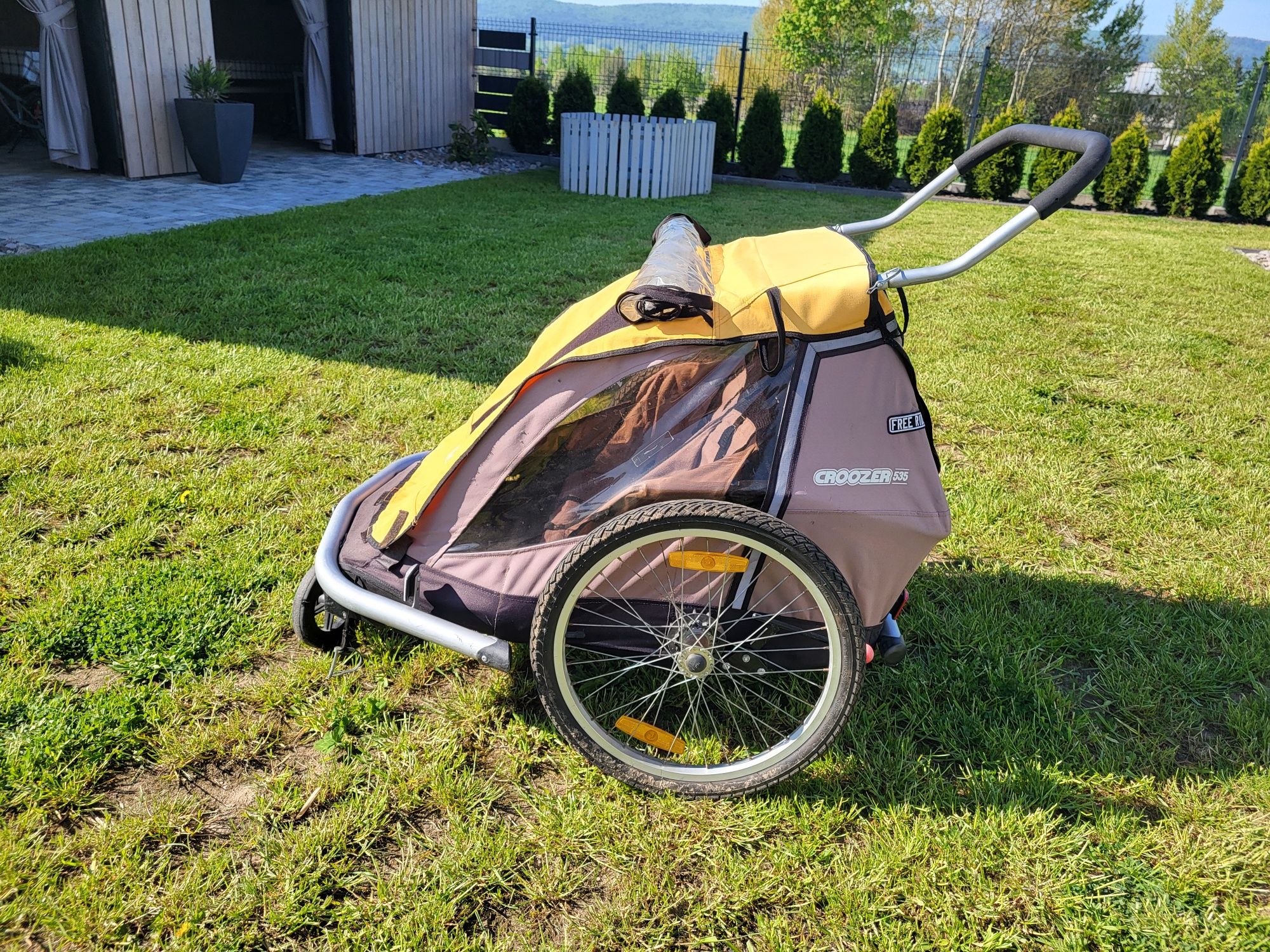 Croozer przyczepka  rowerowa,2 osobowa