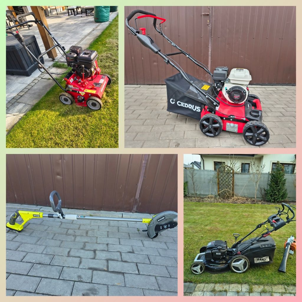 Wynajem aerator rurkowy,łuparka,rębak,zagęszczarka,glebogryzarka