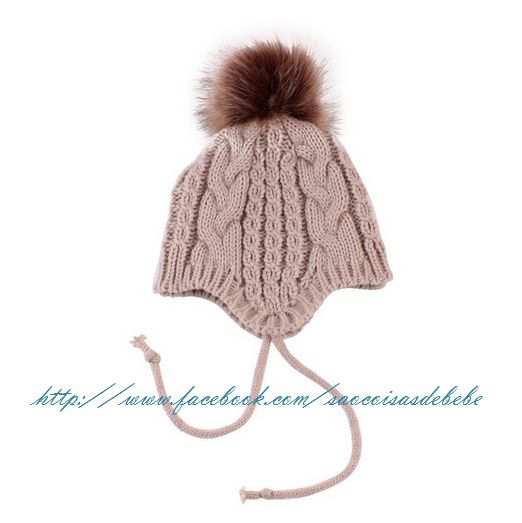 Gorros Bebé/Boinas Pompom