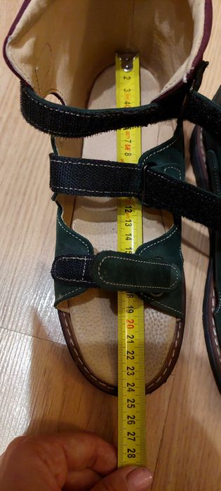 Ortopedyczne buty sandały skórzane r.36 , 24cm