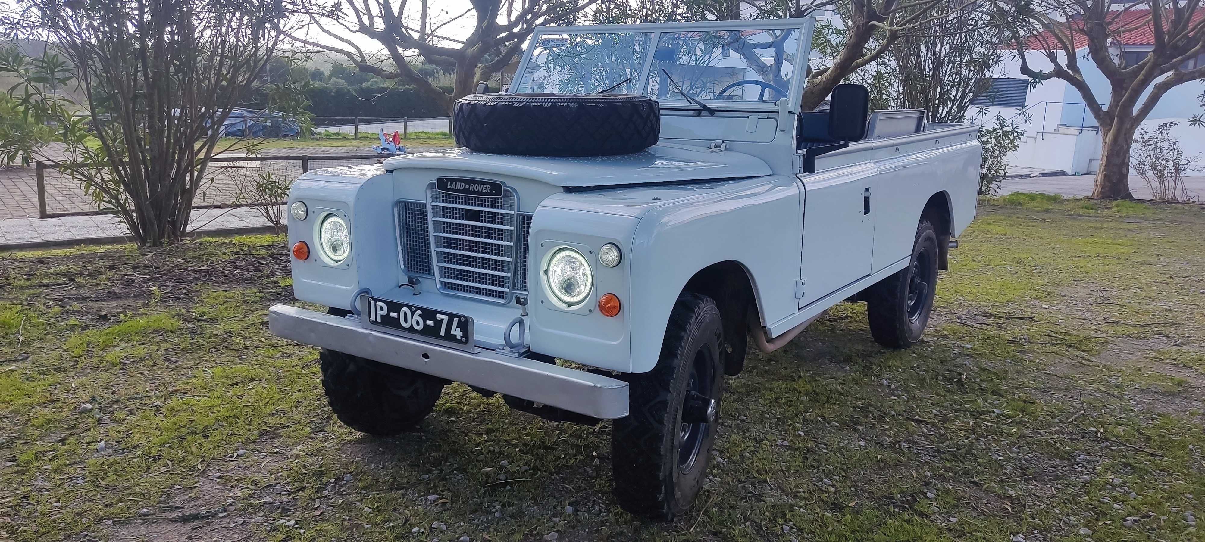 Land Rover serie 3 diesel 1972 restaurado