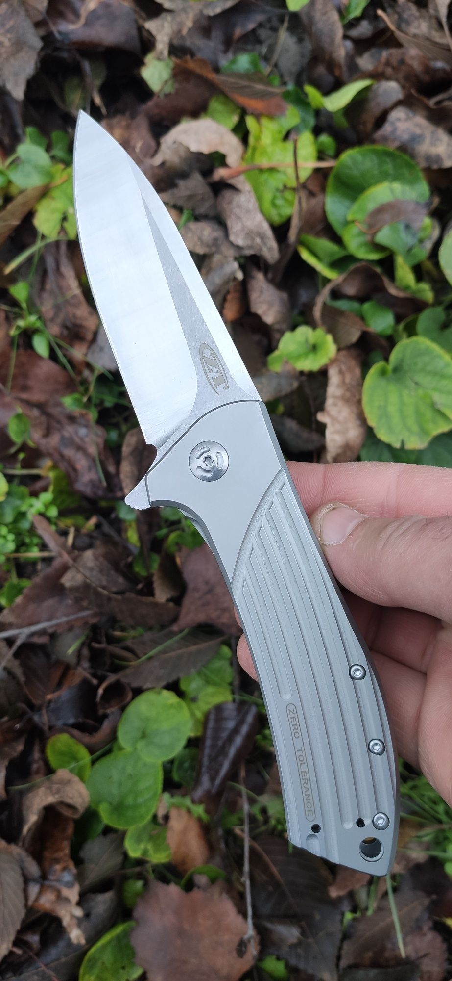 ZERO TOLERANCE 0801 сталь D2 цельнометаллический складной ломик