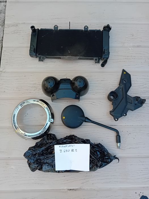 Kawasaki z650rs chlodnica Set kubełek zegar