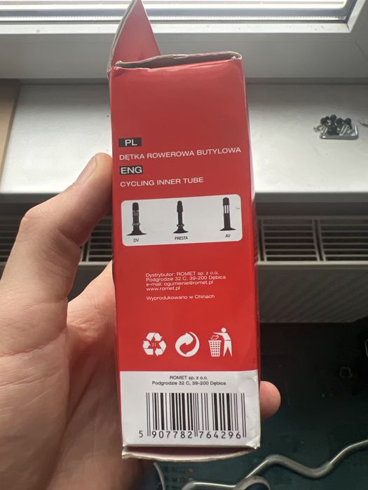 Dętka Rowerowa 29 x 1.90/2.30