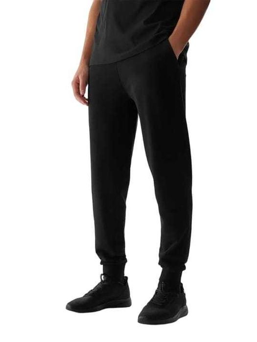 Spodnie Dresowe Męskie Joggery 4F Bawełniane (TROM603 20S) - L