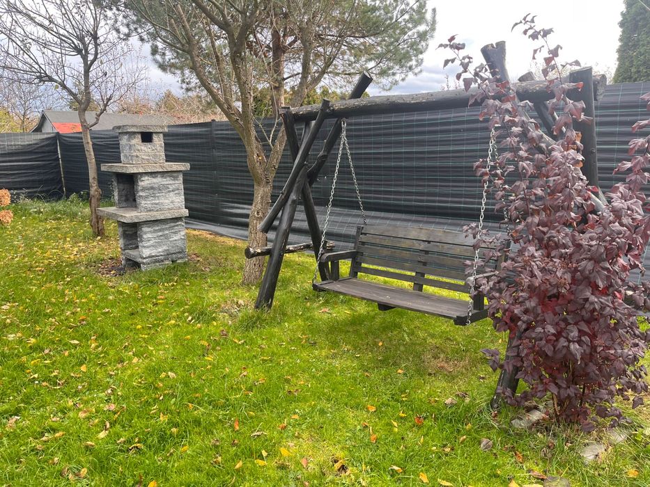 Działka ROD 500metrów Domek murowany Ocieplony Łazienka TV Basen FULL