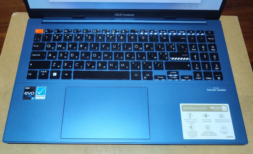 Ноутбук Vivobook S 15 OLED i9-13900H/16/1024/IntelArc A350M/Win11 Home