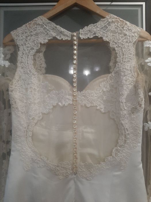 Свадебне плаття рибка + фата