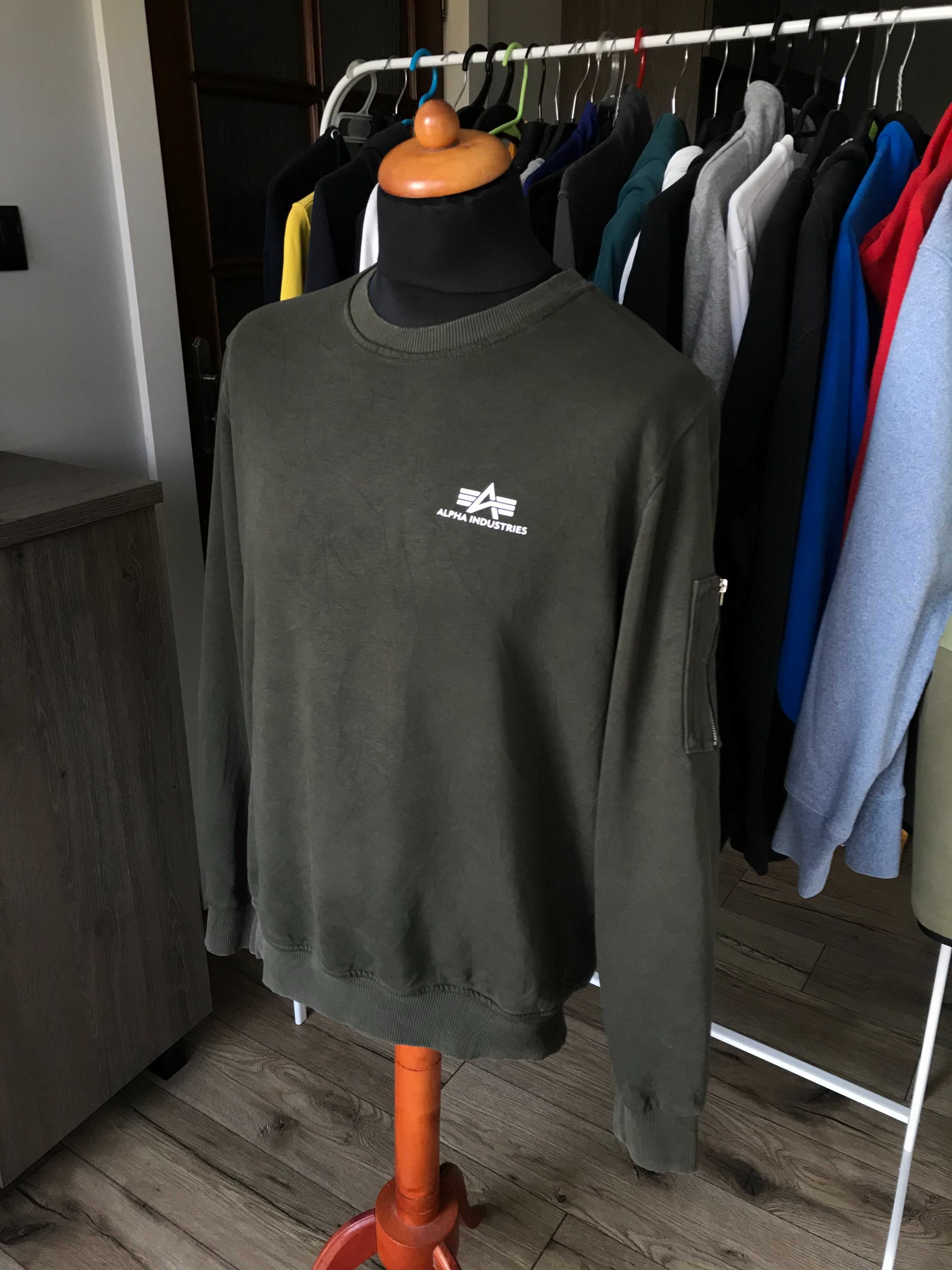 Bluza crewneck Alpha Industries rozm. XL