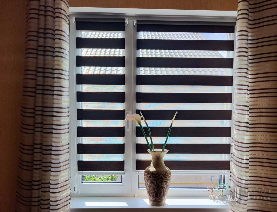 Ролеты на окна всех типов. Жалюзи день ночь, Рулонные шторы P-12