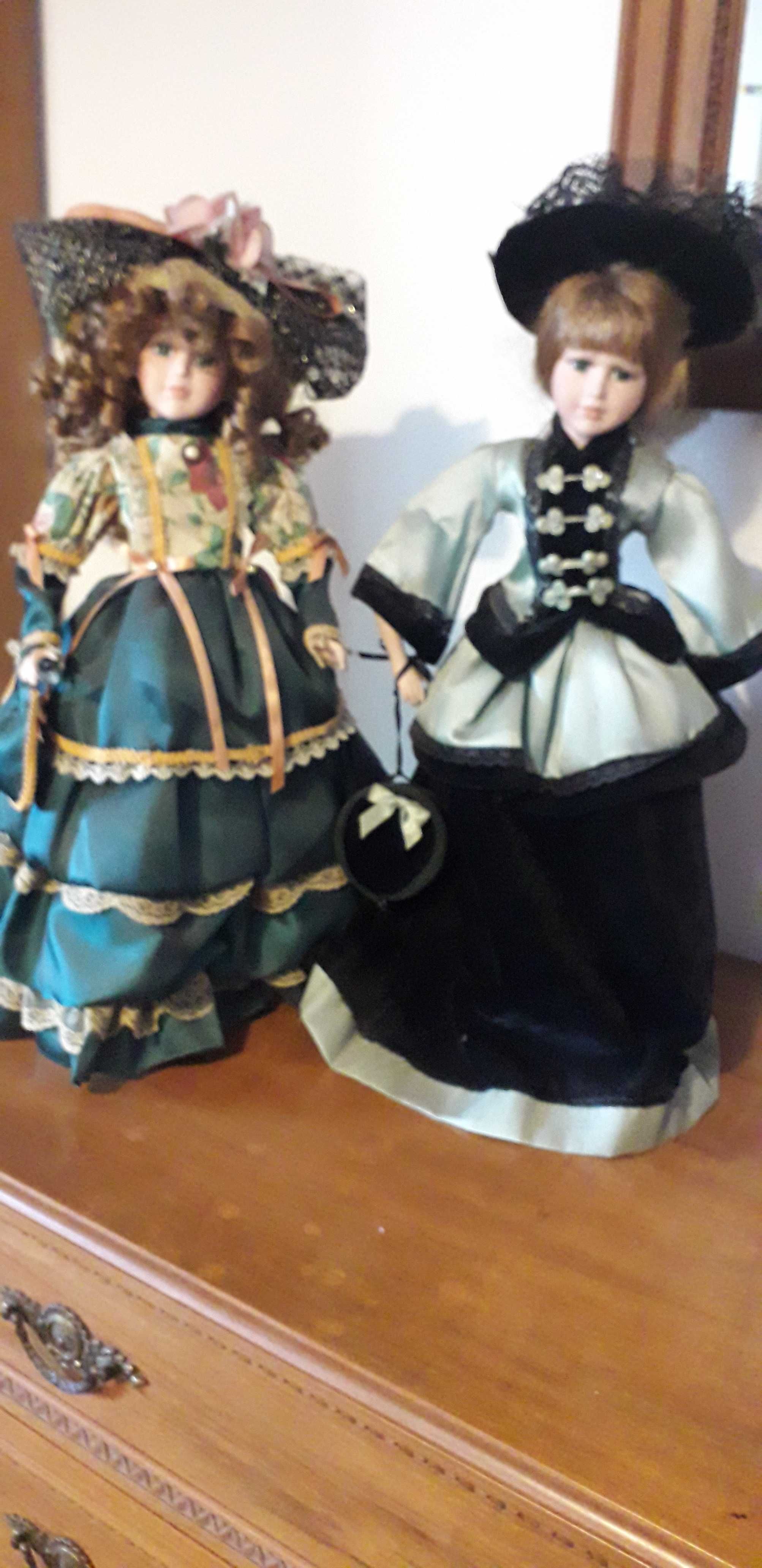 Bonecas de porcelana "Damas antigas"*** NOVO PREÇO***