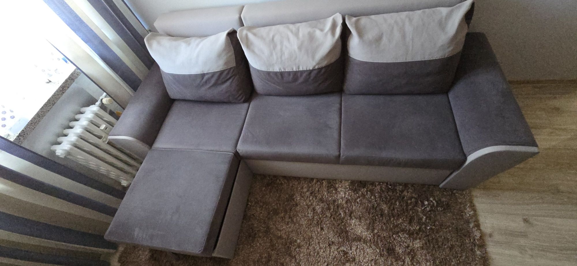 Sofa 3w1 sofa, narożnik,  spanie