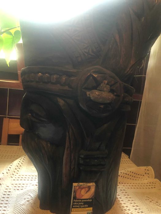 Rzeźba "JANOSIK" Z DREWNA twórca "KAZIMIEREK" ze Szczawnicy