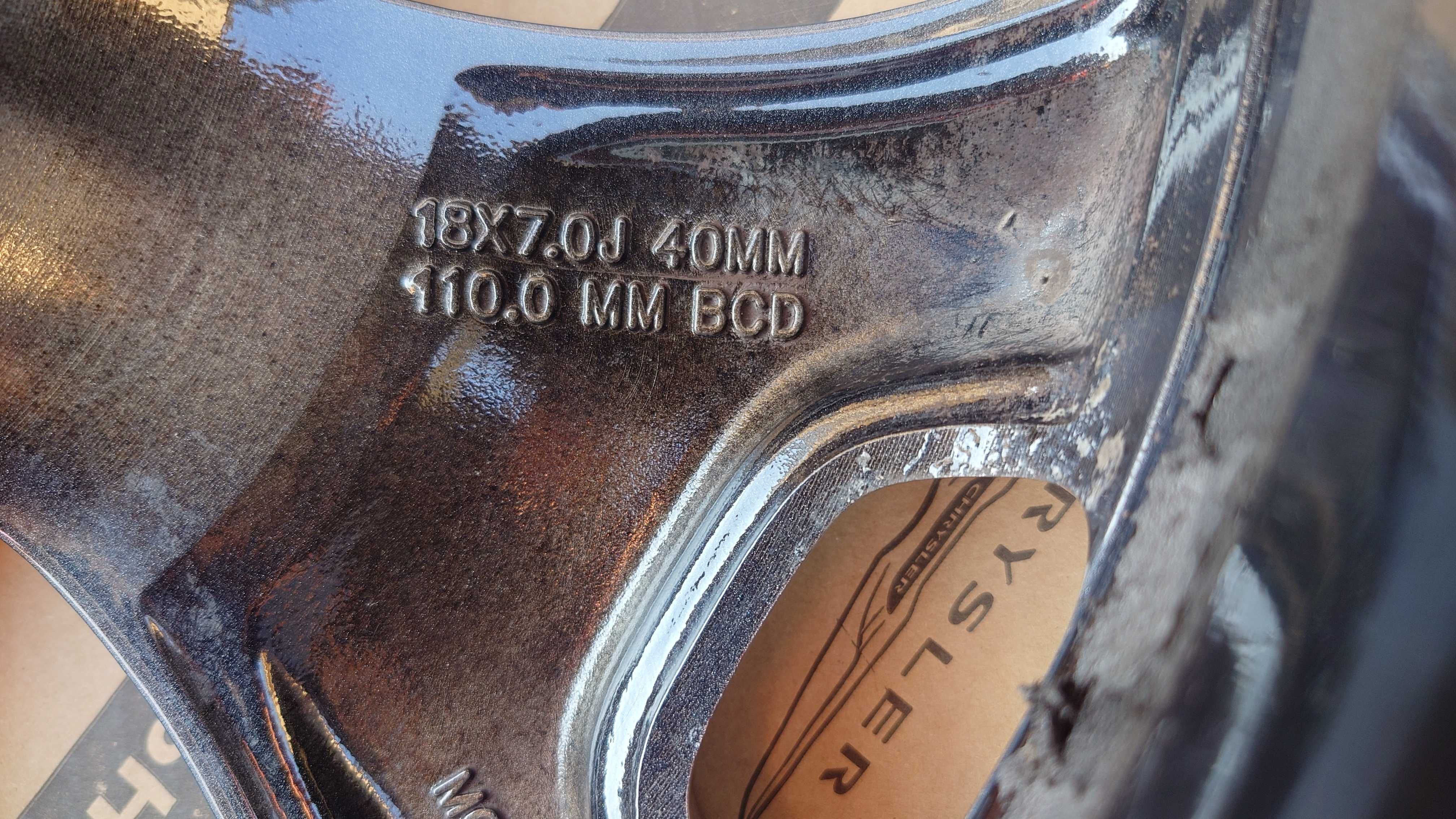 Felga aluminiowa z czujnikiem TPMS do JEEP