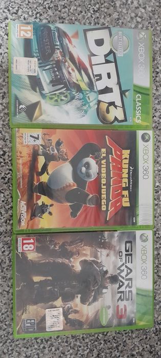 Dirt 3/Kung fu panda/Gears of war 3 Xbox 360