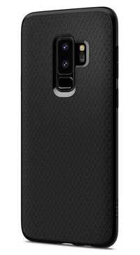 Etui na Telefon Samsung Galaxy S9+ Plus - Spigen Liquid Air, Czarny