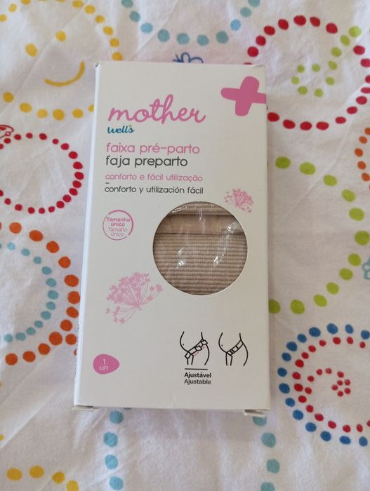 Faixa Pré-Parto Mother Wells Ajustável