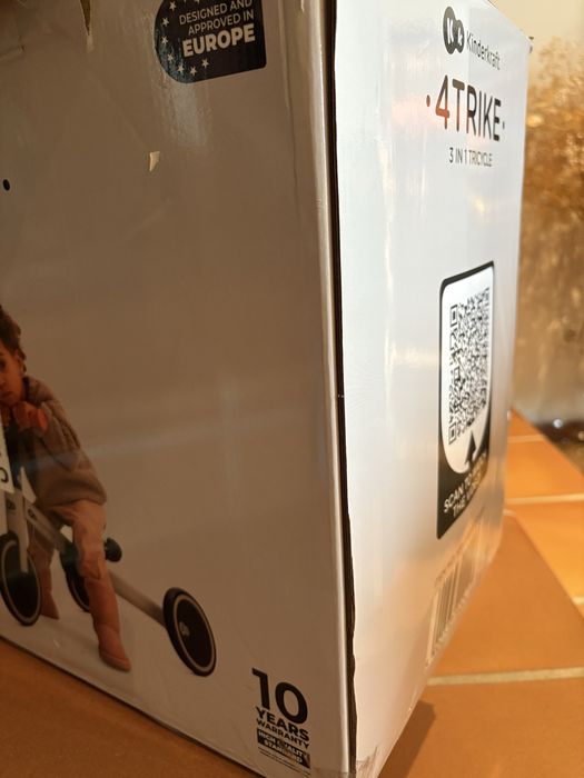 Gémeos 2 Triciclos evolutivos 3 em 1 Kinderkraft dos 12  meses aos 5 a