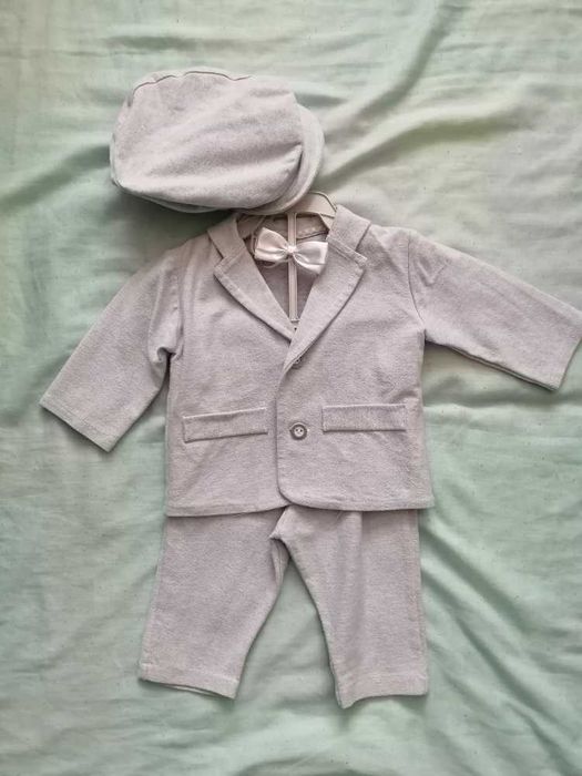 Garniturek do chrztu rozm. 68 cm