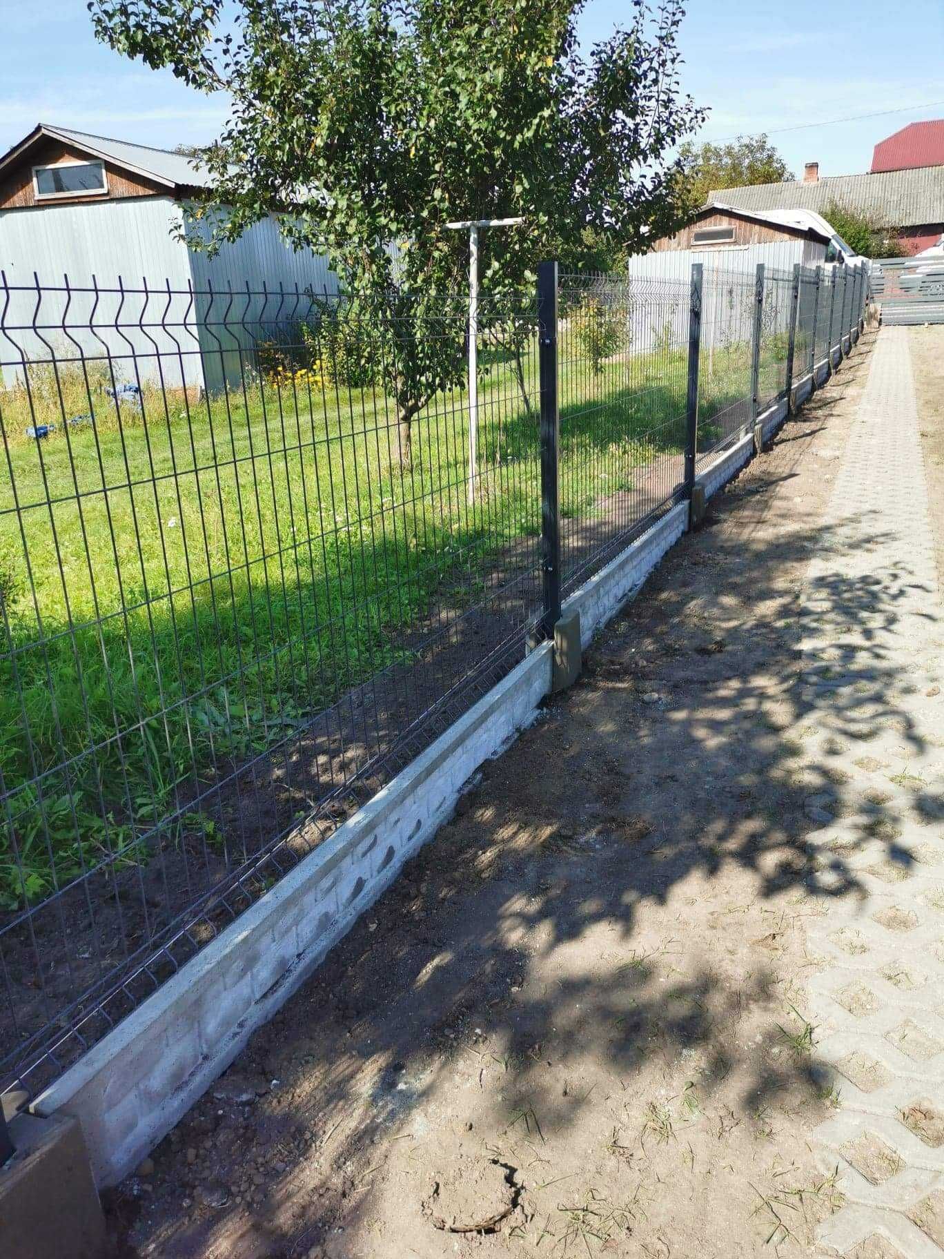 Montaż paneli ogrodzeniowych, przęseł, bram, furtek Urzędów
