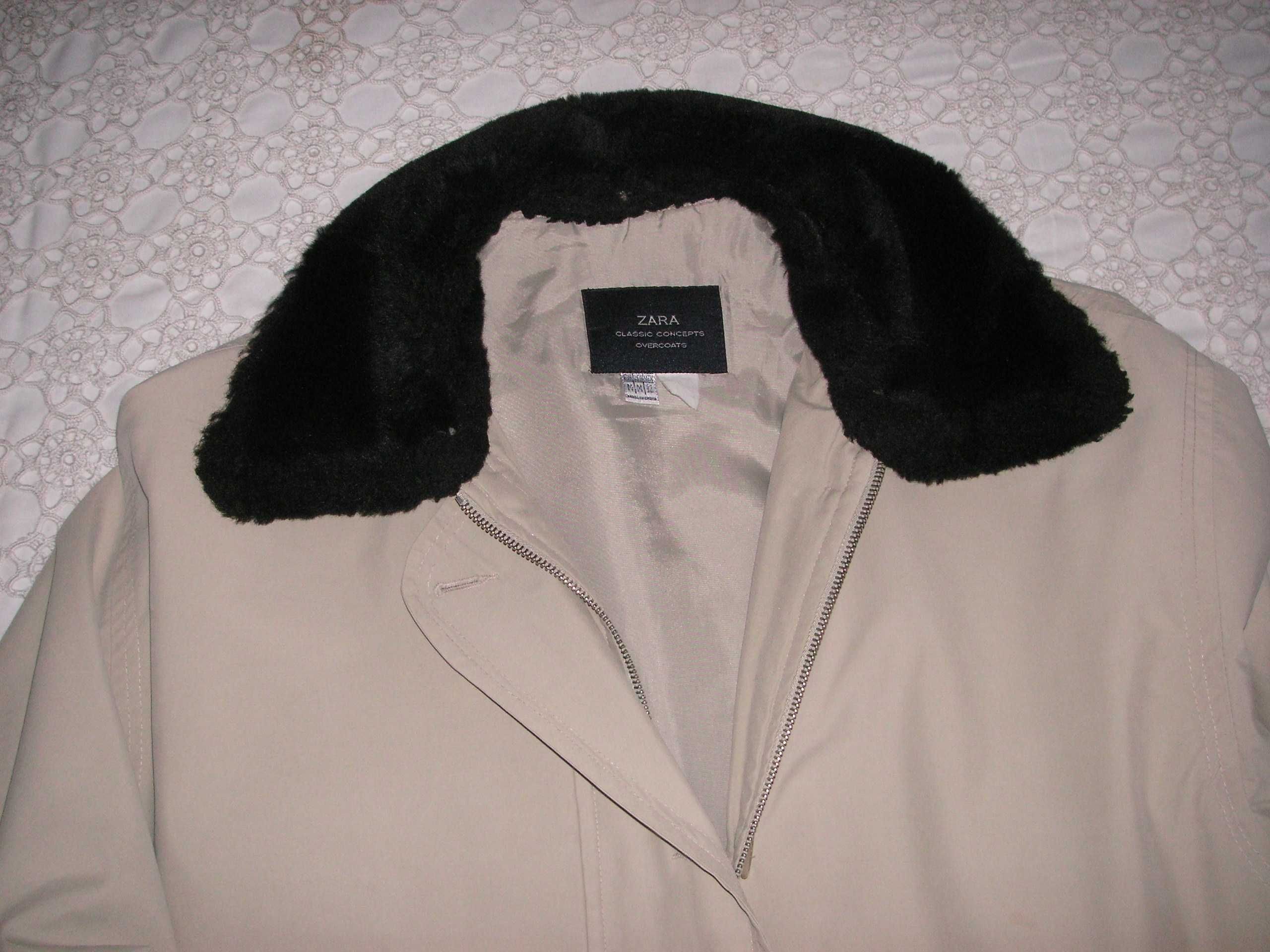 Gabardine de Mulher Zara Classic Concepts Overcoat M-32 ( Impecável )