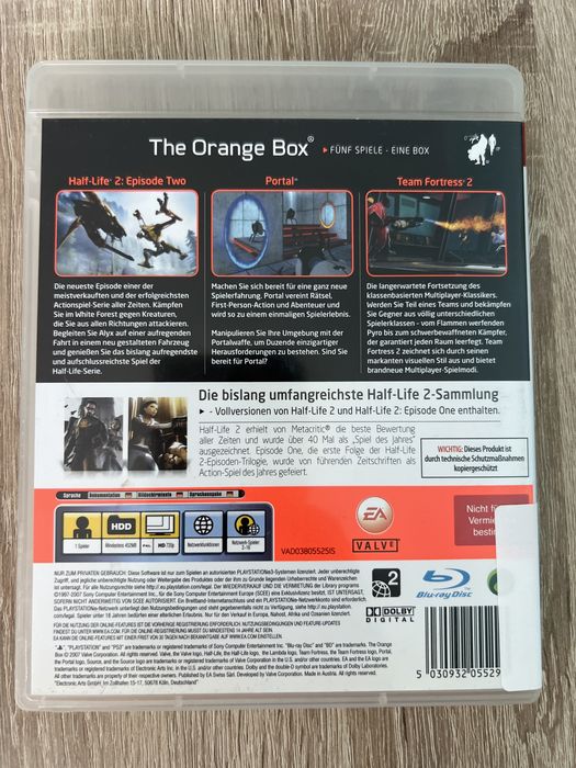 #1329 the orange box ps 3 playstation 3 gra