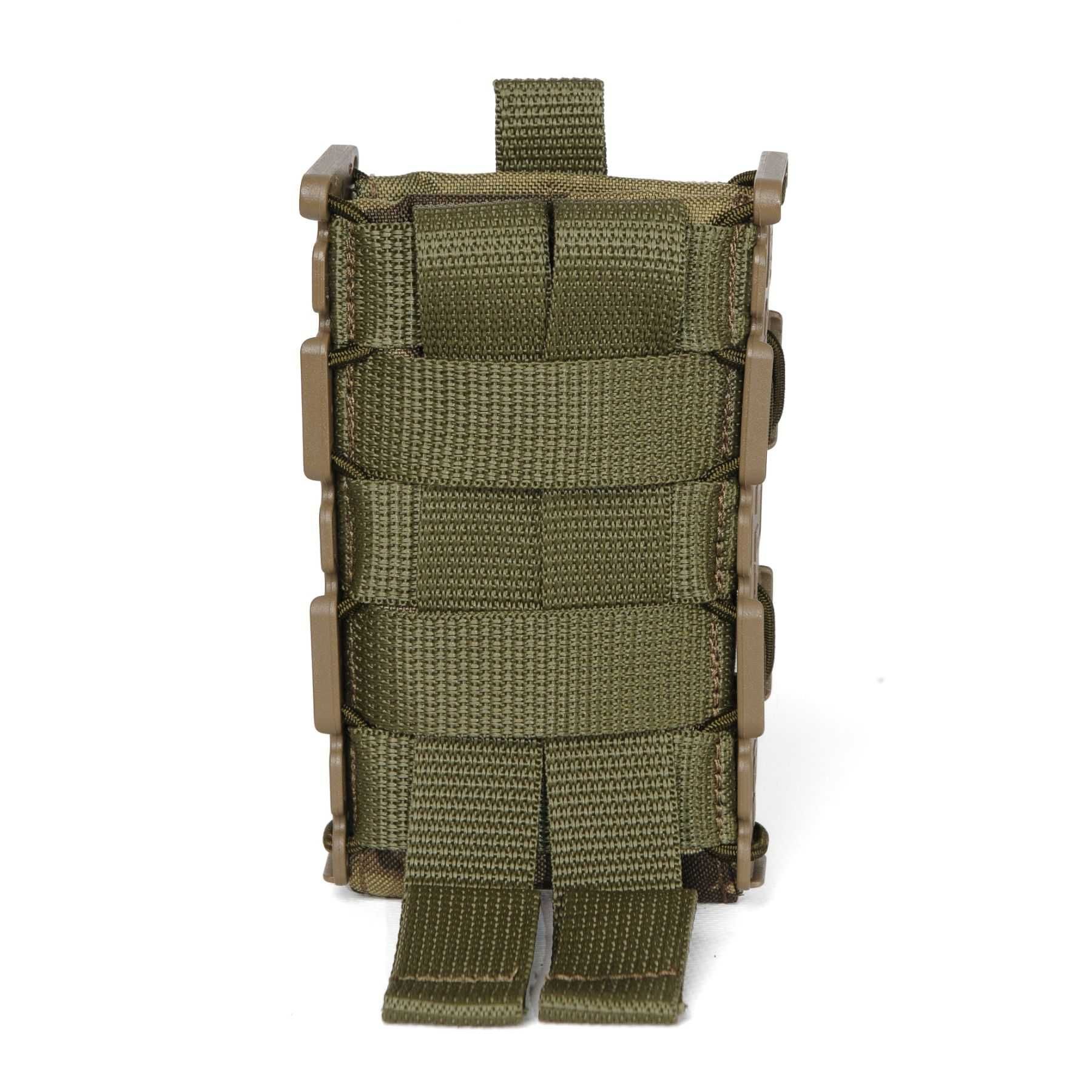 Підсумок для магазинів АК/AR пластиковий MOLLE Мультикам Жорсткий