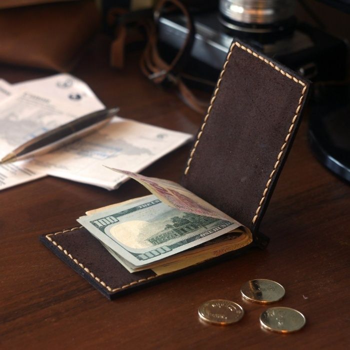 Зажим для денег / купюр AS - Компактный кошелёк + Подарок браслет