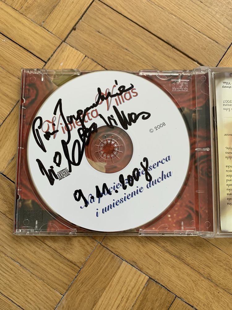 Plyta Violletta Villas z autografem