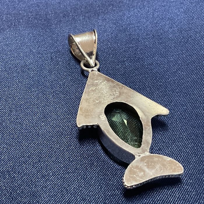 Pendente prata 925 medida de 7 cm