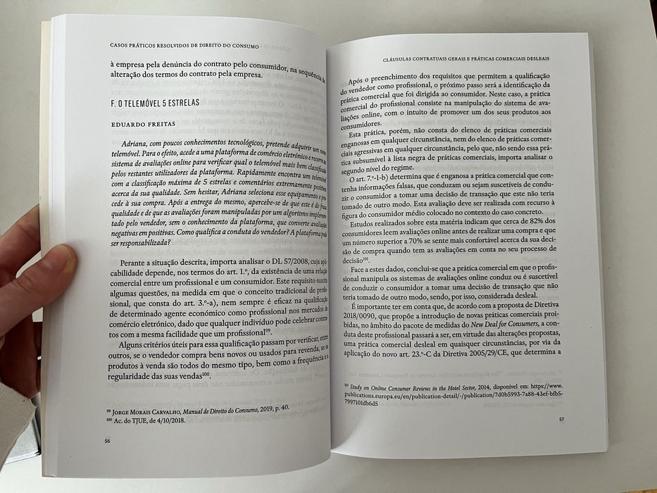 Direito do Consumo Casos práticos resolvidos