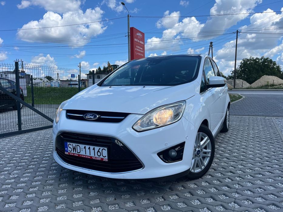 Ford C-MAX 1.0 Eco Boost Benzyna 125Km, Klimatyzacja, Nawigacja, Zadbany, Polecam