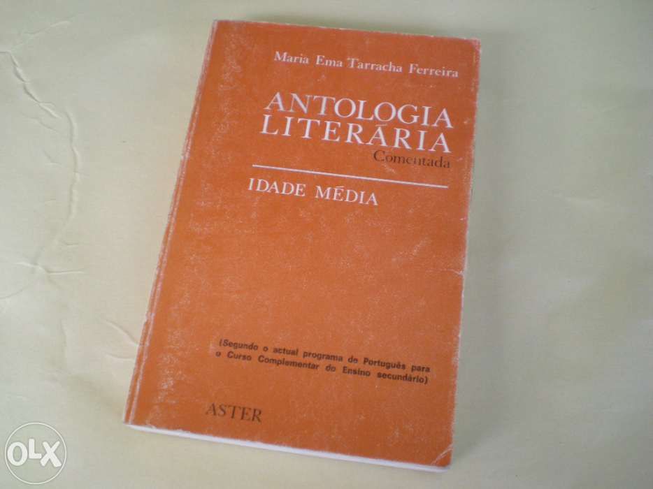 Livro antologia literária comentada idade média editora aster