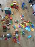 Playdoh zestawy:  fryzjer,pizzeria, tort, lody, sok itd