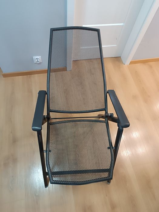 Krzesło ogrodowe metalowe