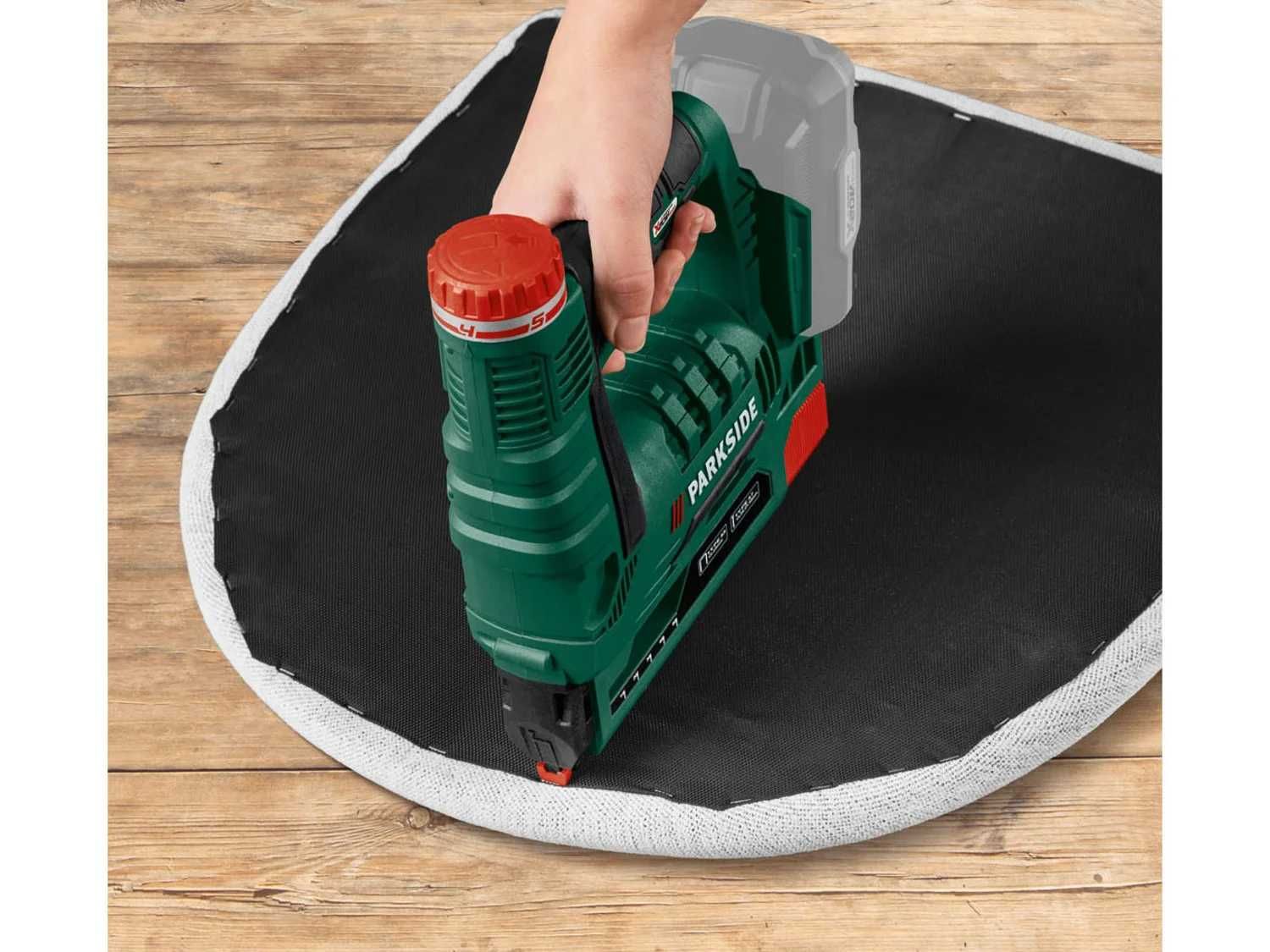 Zszywacz  akumulatorowy gwoździarka Parkside PAT 20V A1 model 2025r.