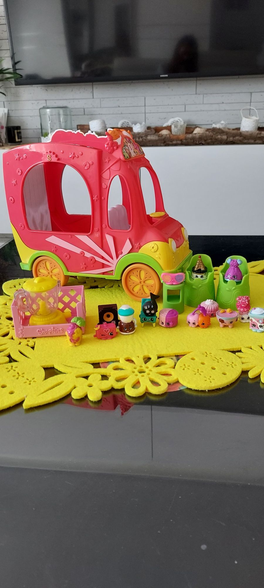 Shopkins samochód shopkins zestaw