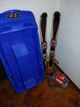 Conjunto de Skis e trenó, oferta de bolsa de cintura