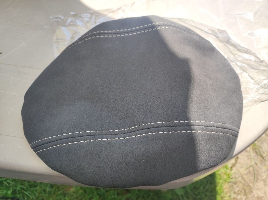 Накладка (чехол) з алькантари на підлокітник авто