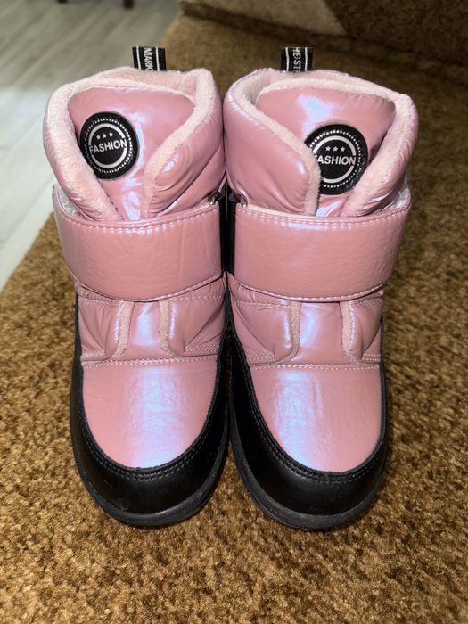 Зимове непромокаюче взуття на 16 см для дівчинки